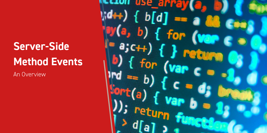 An Overview Of Server-Side Method Events - English Blog - Aras ...