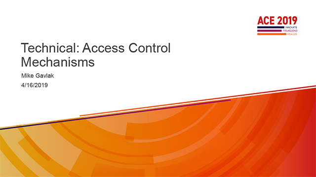  Access Control Mechanisms 